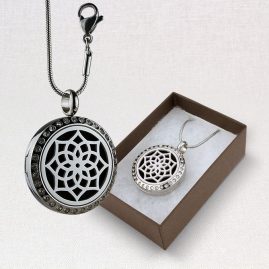 Chrystal Lotus Locket