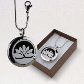 Classic Lotus Locket