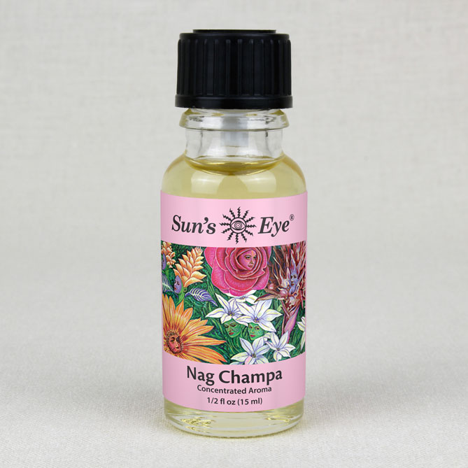 Sun's Eye NAG CHAMPA essential oil, VEGAN, aromatherapy, 1/2oz - Tony's  Restaurant in Alton, IL