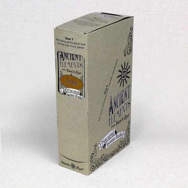 Amber Incense 6-pack