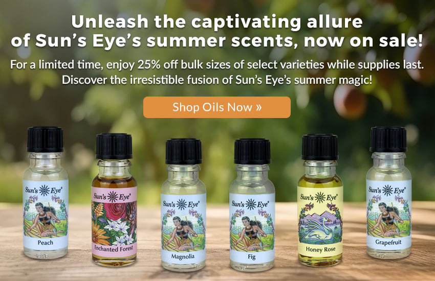 Sun's Eye NAG CHAMPA essential oil, VEGAN, aromatherapy, 1/2oz - Tony's  Restaurant in Alton, IL