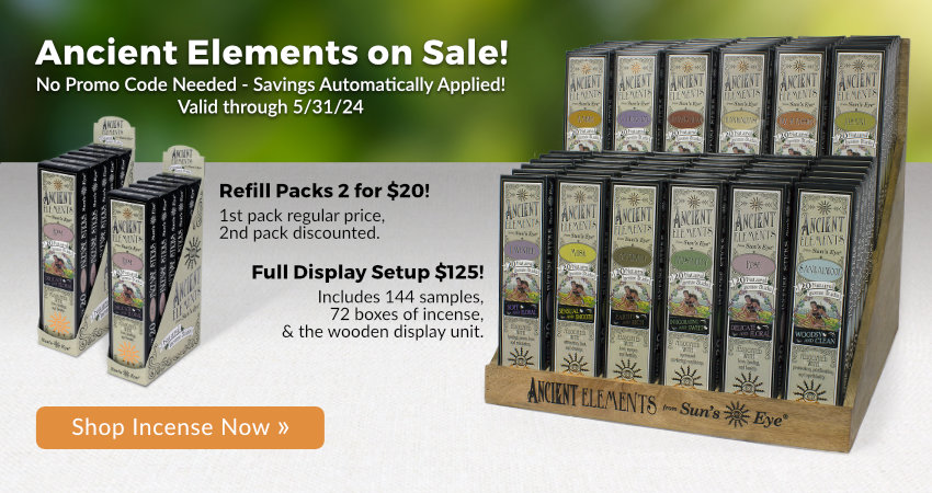 Ancient Elements Sale! Now through May 31, 2024 - Shop now!