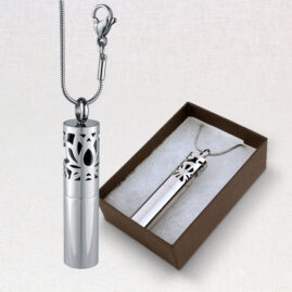 Aromatherapy Pendulum Locket - Lotus