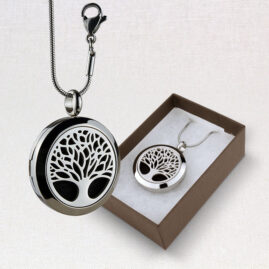 Aromatherapy Locket - Tree