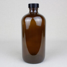 Glass Bottle & Cap - 16 fl oz