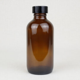 Glass Bottle & Cap - 4 fl oz