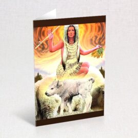White Buffalo Calf Woman Greeting Card - 3 pk