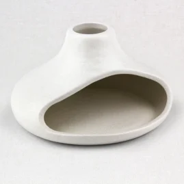 Smudging Hearth - Lava - White